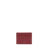 JW PEI Woven Texture Card Holder in Claret