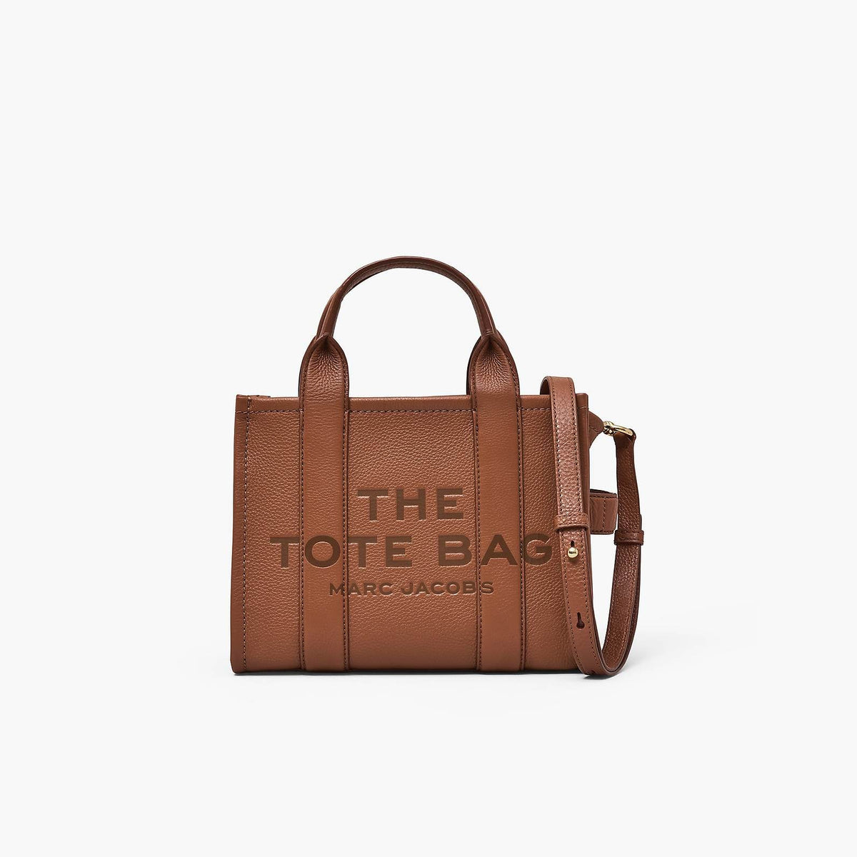 The leather small tote bag Marc Jacobs