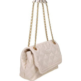 Tory Burch Fleming Soft Convertible Shoulder Bag in off white