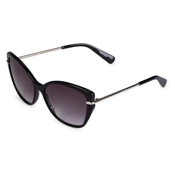 Longchamp 53MM Cat Eye Sunglasses black