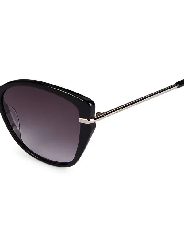 Longchamp 53MM Cat Eye Sunglasses black