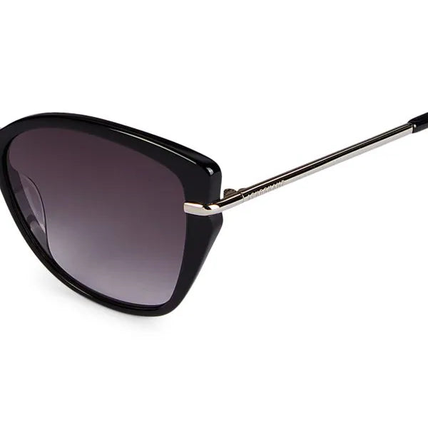 Longchamp 53MM Cat Eye Sunglasses black