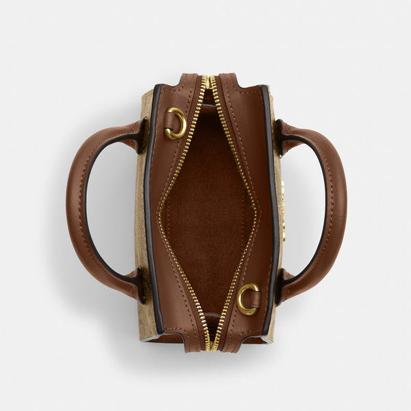 Coach Andrea Mini Carryall In Signature Canvas