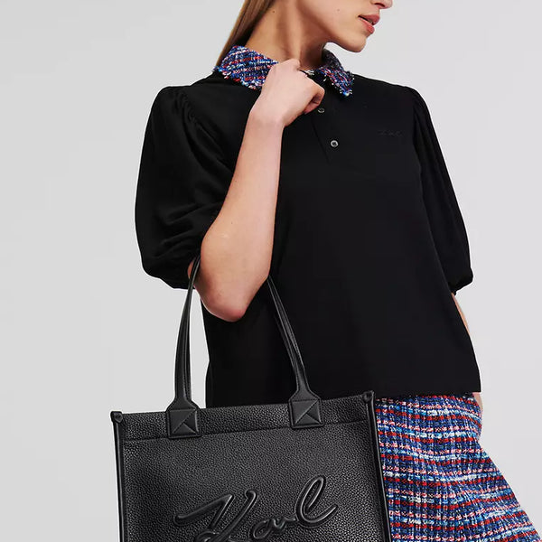 KARL LAGERFELD
K/Skuare Grainy Medium Tote Bag
