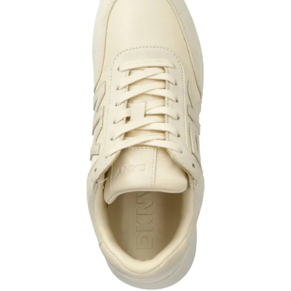 DKNY logo-patch sneakers
