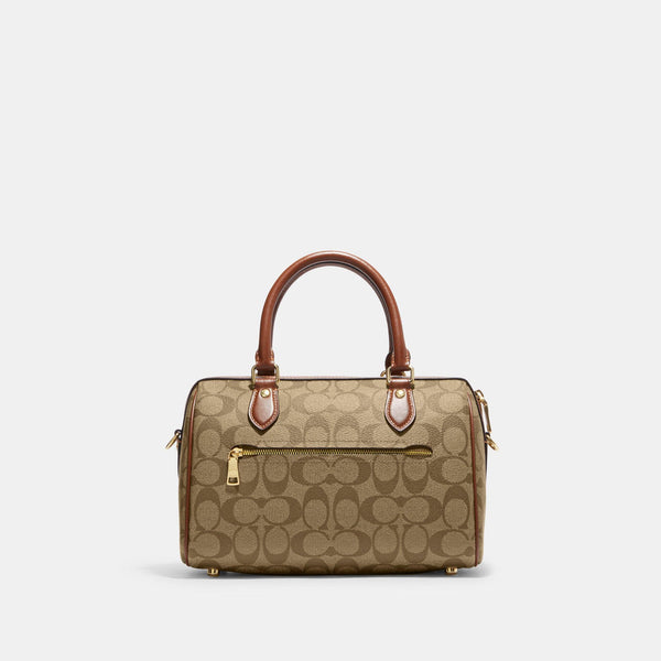 Coach Mini Rowan Crossbody In Signature Canvas