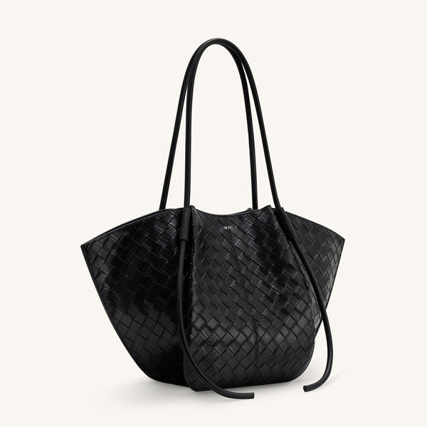 JW PEI Nala Wide Weave Texture Tote Bag