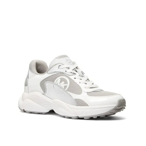 Michael Kors Sami Silver and White Sneakers size 39