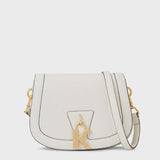 Karl Lagerfeld logo crossbody bag in white