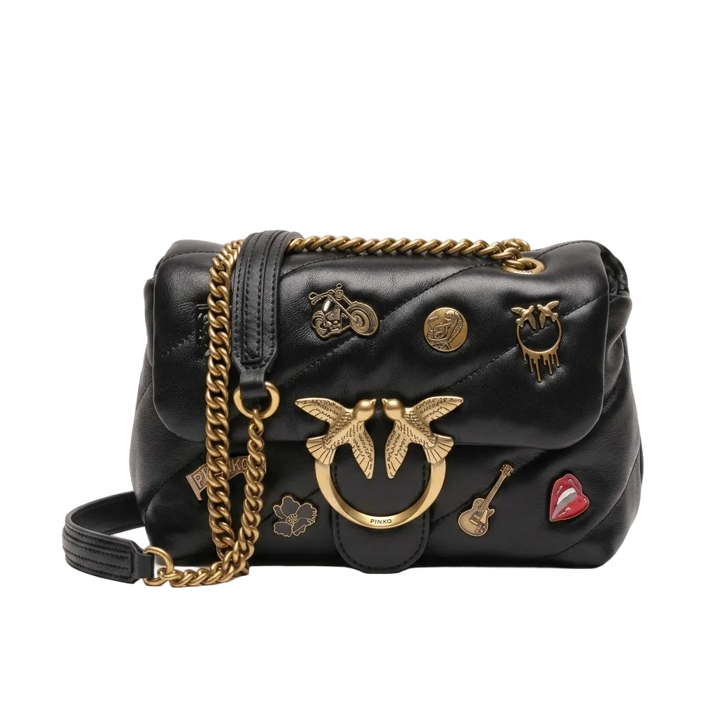 Pinko Love Mini Lady Puff Magic Pins