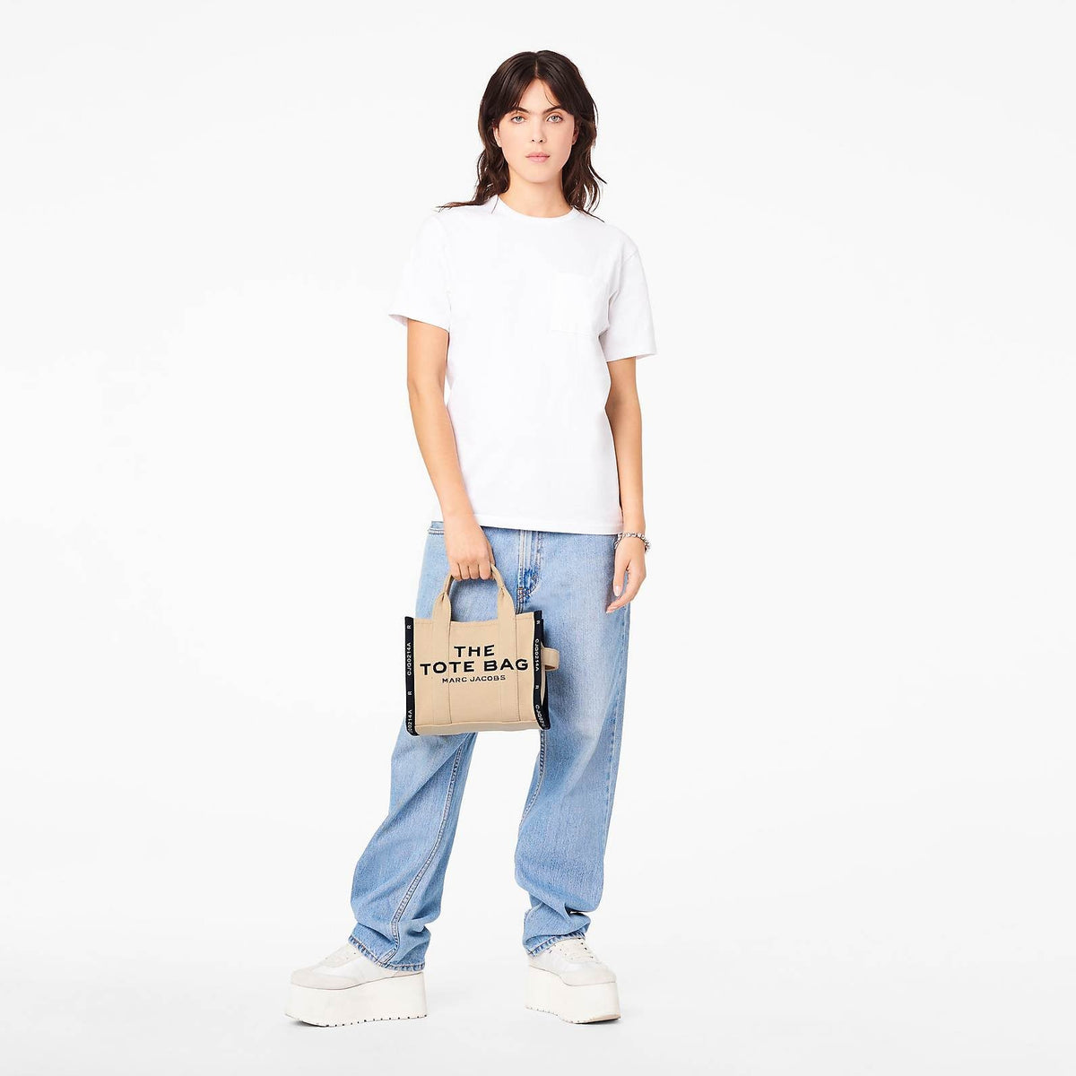 the small tote bag fabric Marc Jacobs