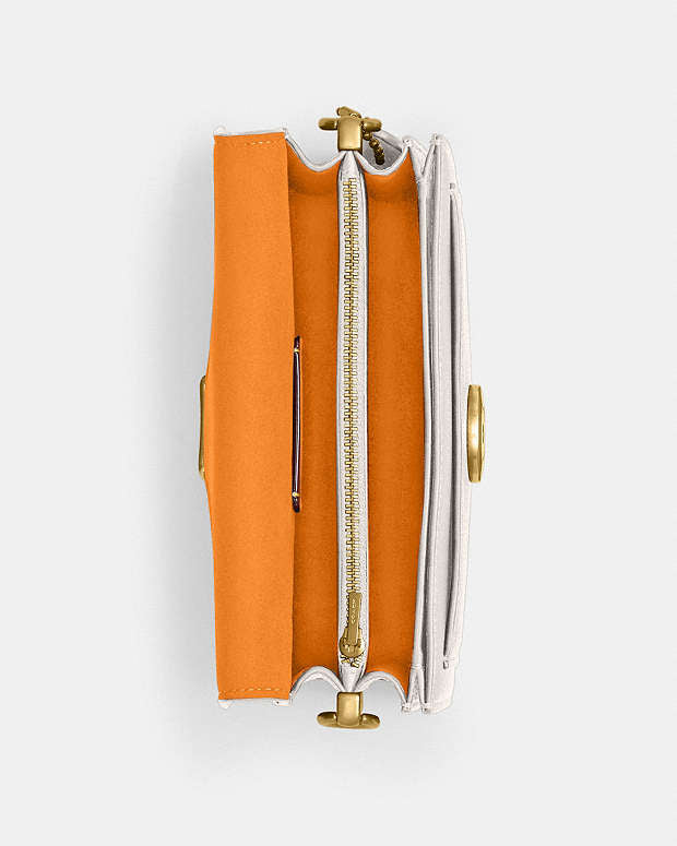 Coach Tabby Shoulder Bag 20 in white