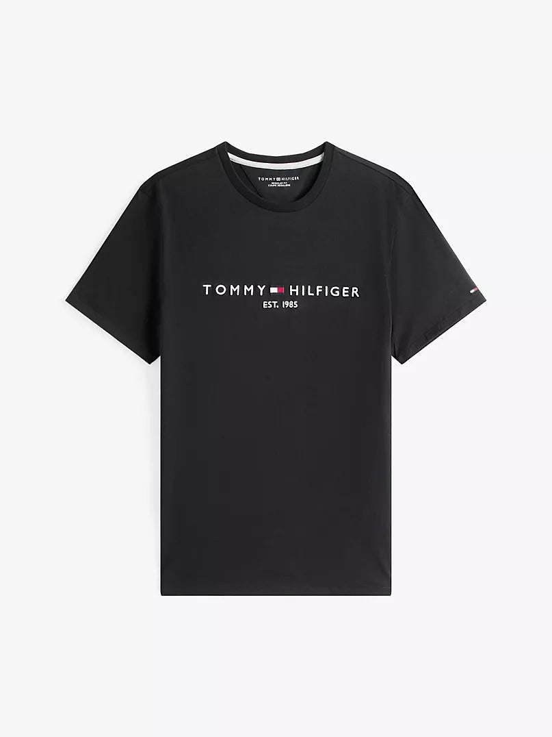 Embroidered Tommy Logo T-Shirt unisex size M