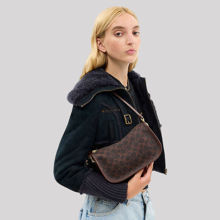 Coach Waverly Bag In Signature Canvas