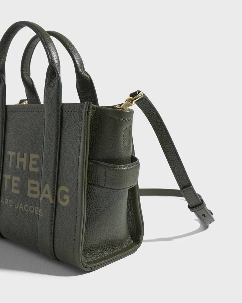 The leather small tote bag Marc Jacobs