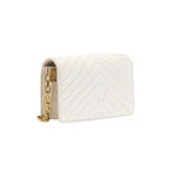 Pinko Mini Chevron in White