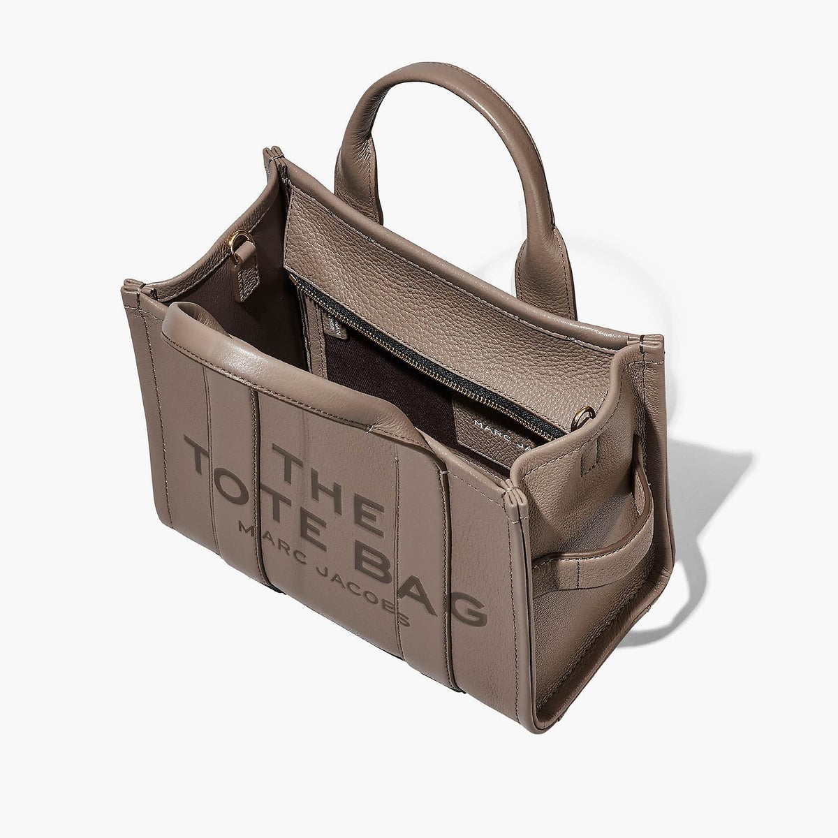 The leather medium tote bag Marc Jacobs