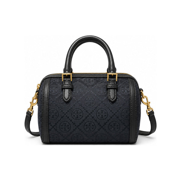 Tory Burch Petite T Monogram Jacquard Barrel Bag