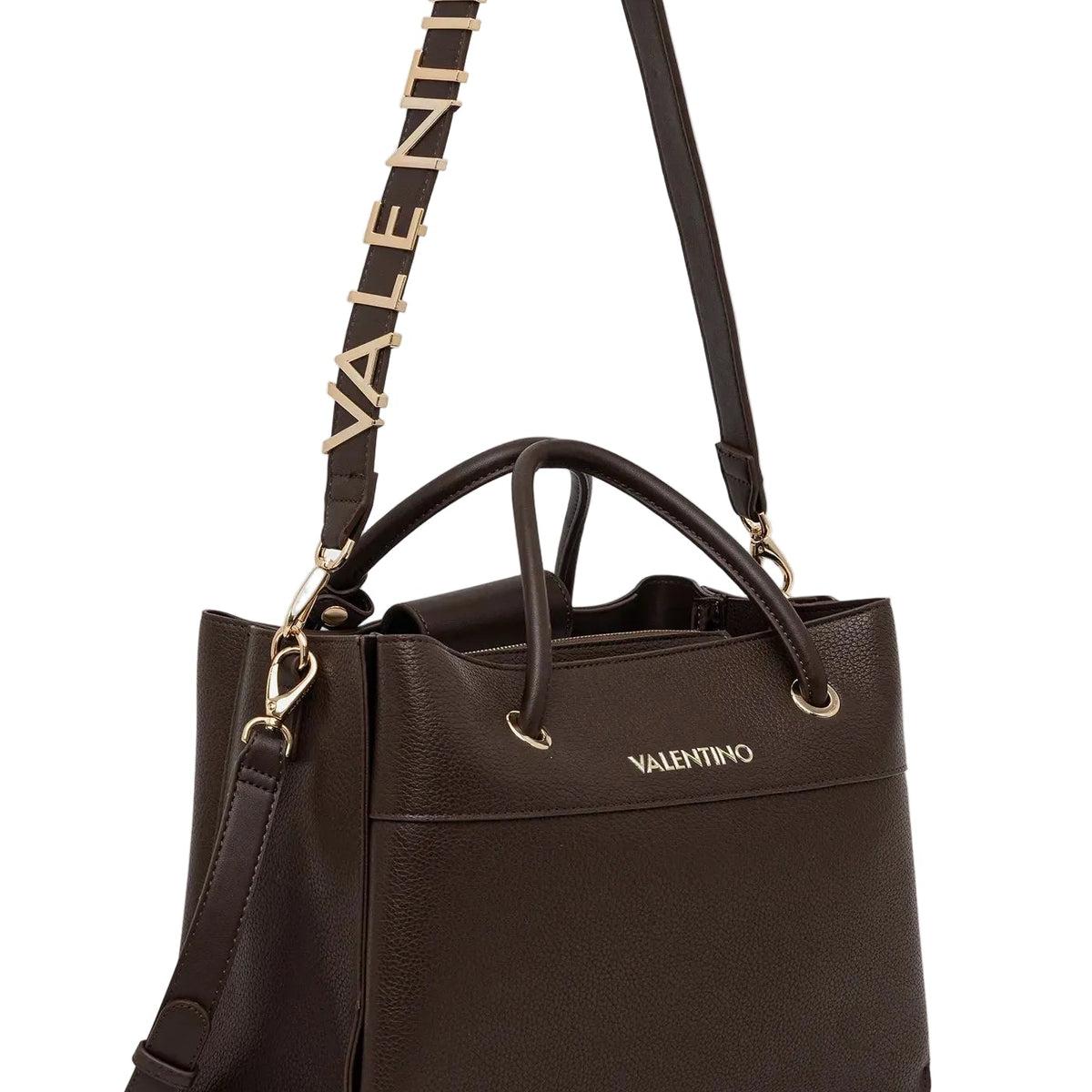 Valentino Alexia Shopping Bag in Brown