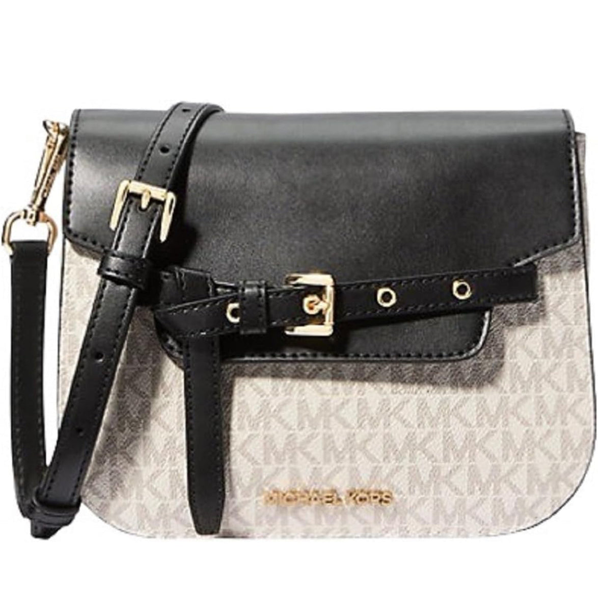 Michael Kors Emilia Small Saddle Flap Crossbody