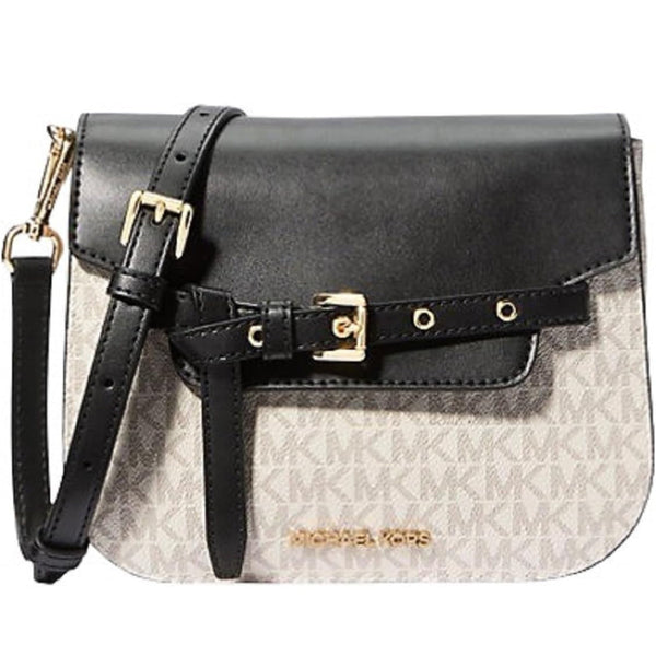 Michael Kors Emilia Small Saddle Flap Crossbody