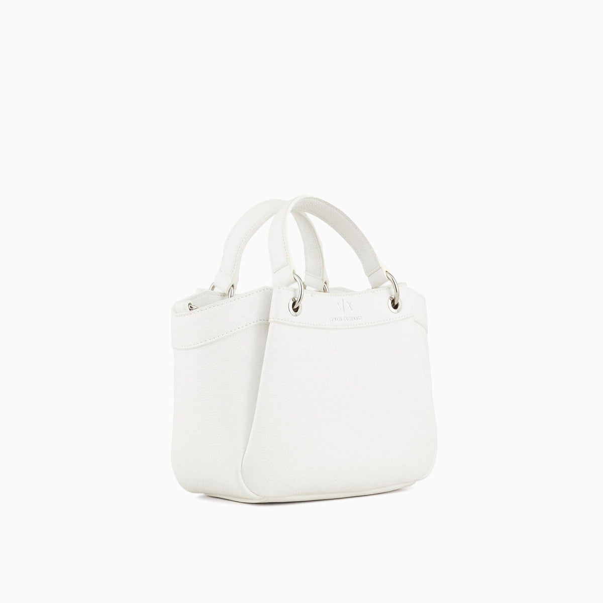 EMPORIO ARMANI SMALL SHAPED SHOPPER BAG WITH DOUBLE HANDLES