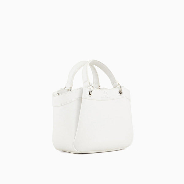 EMPORIO ARMANI SMALL SHAPED SHOPPER BAG WITH DOUBLE HANDLES
