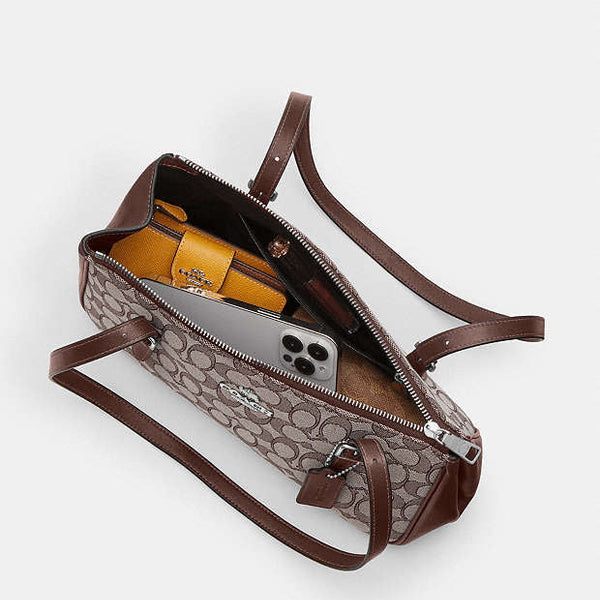 Coach Asher Shoulder Bag In Signature Jacquard