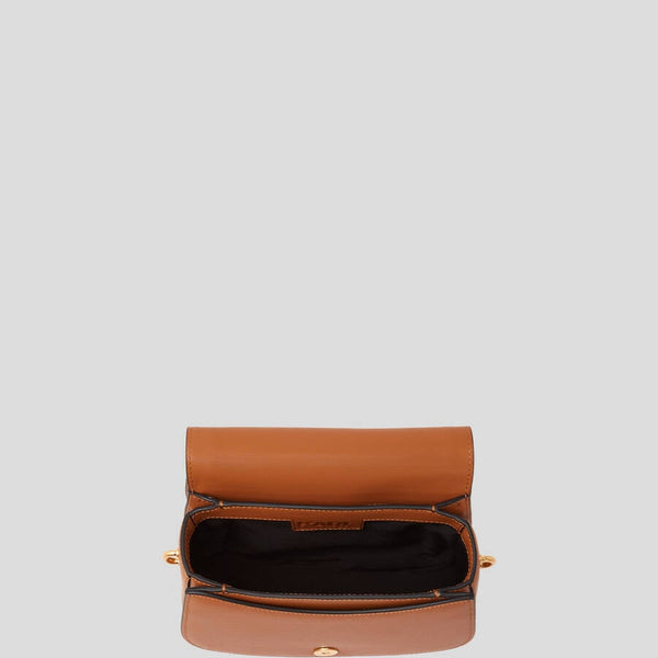Karl Lagerfeld Logo Crossbody Bag in Havan