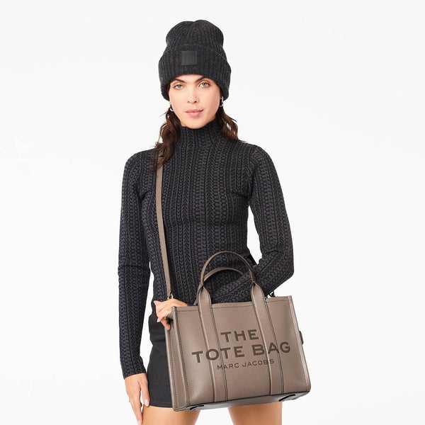 The leather medium tote bag Marc Jacobs