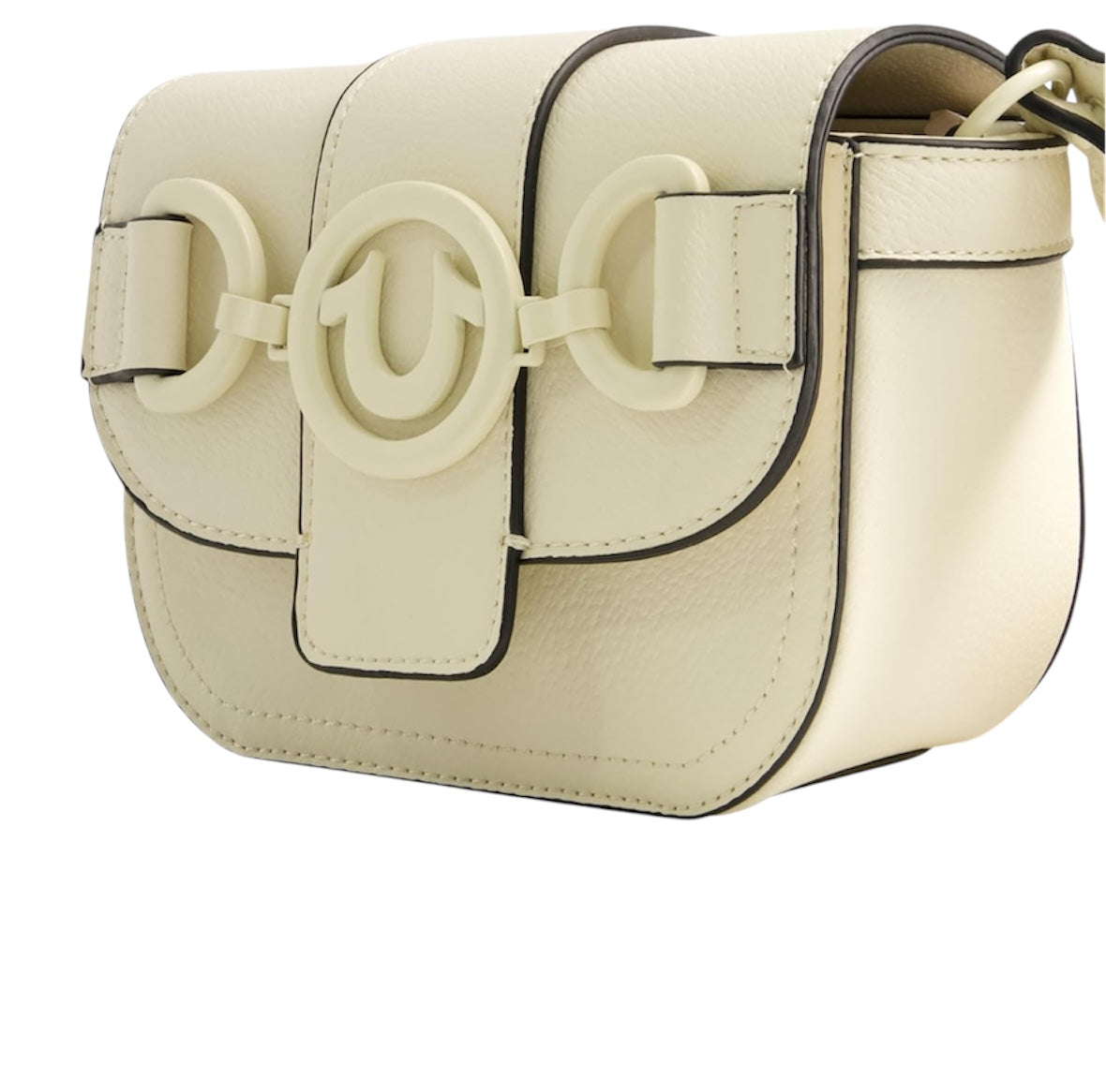 The True Religion Women’s Crossbody Bag in off white