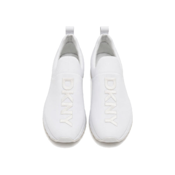 DKNY Jadyn Low Top Slip On Sneakers Pale Blush in Baby Blue