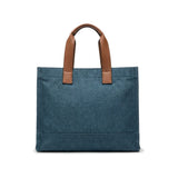 True Religion Medium Buddha Pocket Tote Bag In Blue Denim