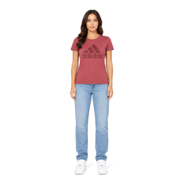 Adidas T-Shirt Red Red logo
