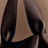 Polene Numéro Neuf East West EDITION TEXTURED Ebony