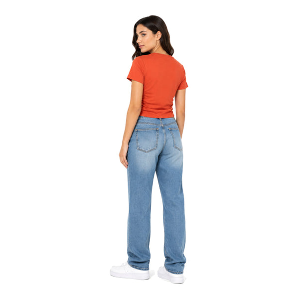 Calvin Klein T-Shirt Orange White Logo