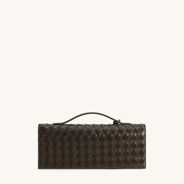 JW PEI Celeste Woven Textured Envelope Top Handle Bag