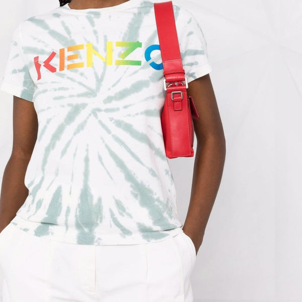 Kenzo Logo Tie Dye Tee size small