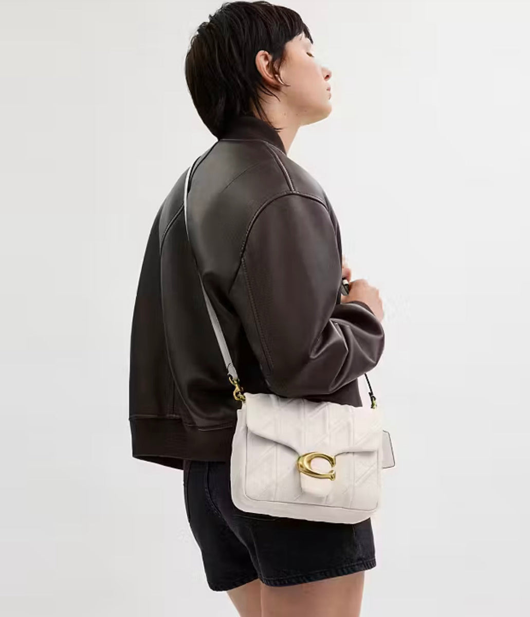 Coach Times Square Tabby Shoulder Bag with Quilting