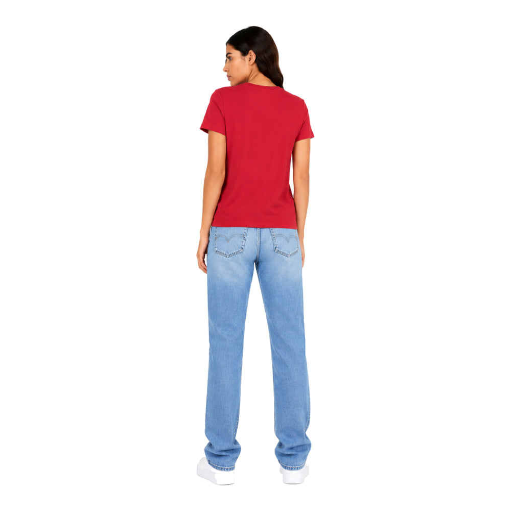Michael Kors T-Shirt Red Glitter Logo
