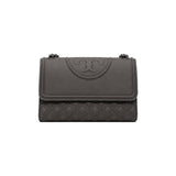 Tory Burch Convertible Shoulder Bag in Matte Gray