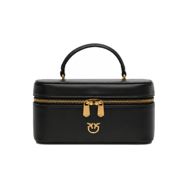 PINKO Love Birds Vanity Medium Crossbody in Black