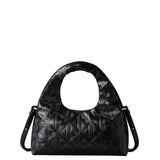 Calvin Klein Puffer Emblem Logo Small Bag in Black