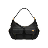 PINKO Cargo Shoulder Bag In Black