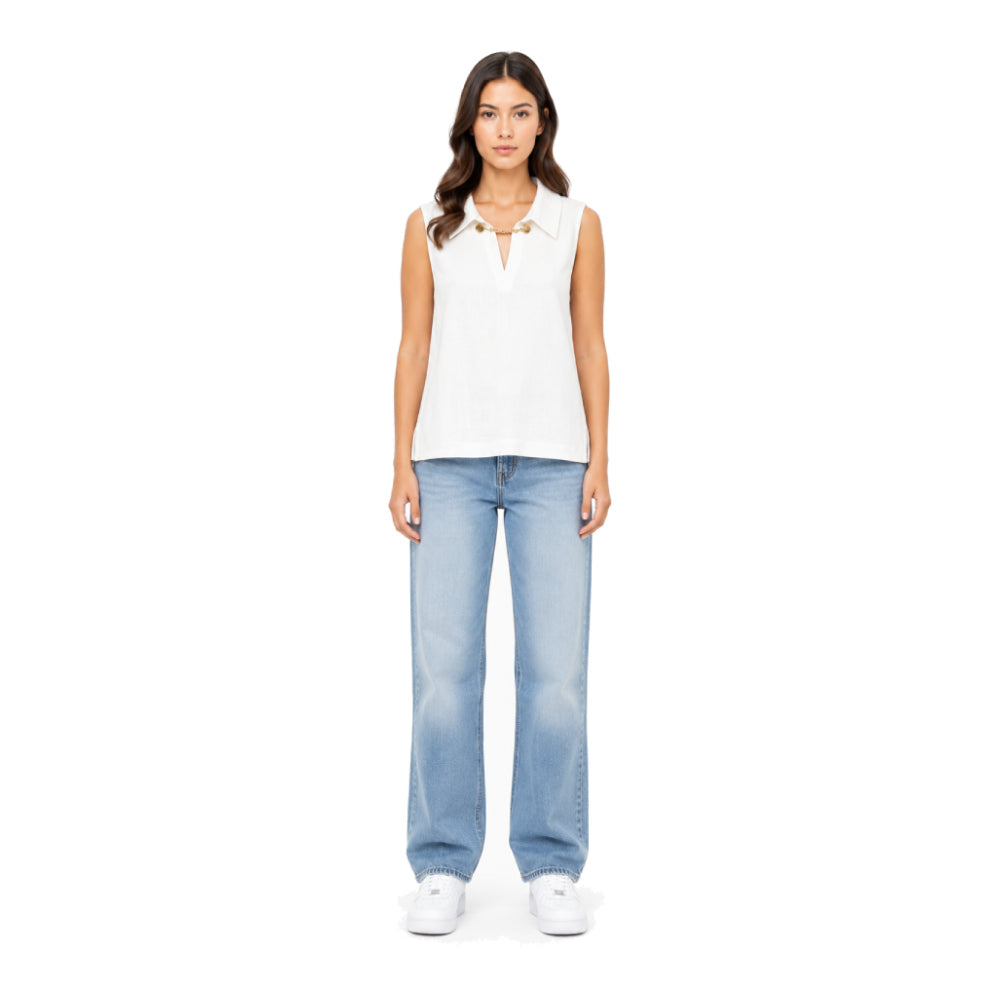 Michael Kors Shirt White Cut