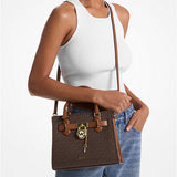 Michael Kors Hamilton Small Leather Satchel