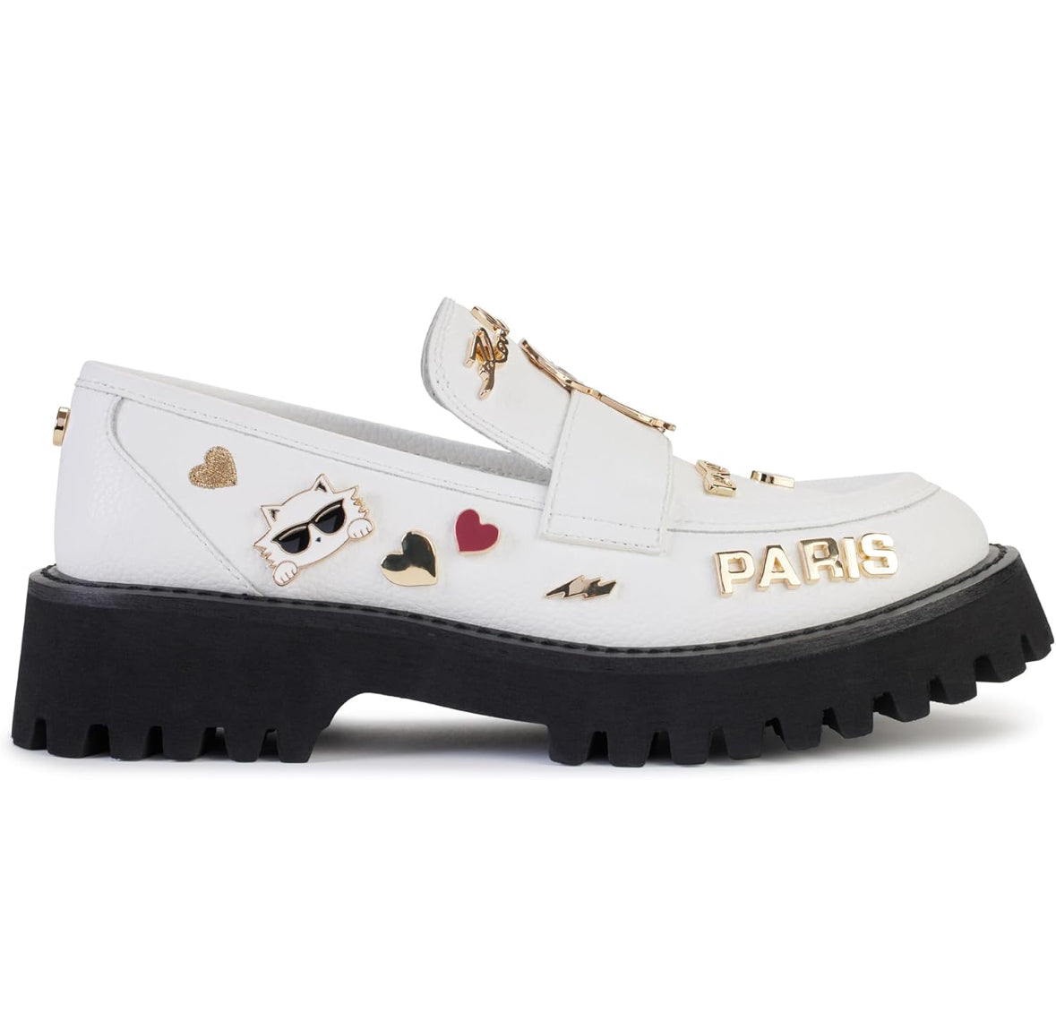 Karl Lagerfeld Paris Avah Studs - Dress F womens Loafer size 40