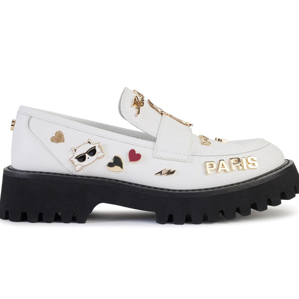 Karl Lagerfeld Paris Avah Studs - Dress F womens Loafer size 40