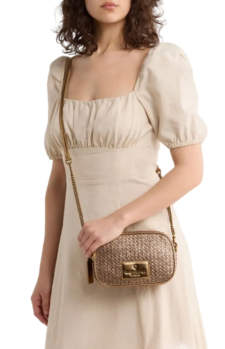 Kurt Geirger London Chiswick Raffia Camera Bag