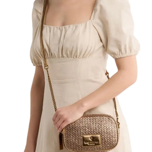Kurt Geirger London Chiswick Raffia Camera Bag